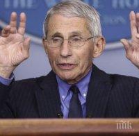 Лоша прогноза! Главният инфекционист на САЩ предрече влошаване на ситуацията с коронавируса в страната след празниците