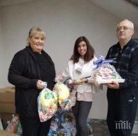 Посолството ни в Скопие дари 130 коледни пакети с лакомства за деца (СНИМКИ)