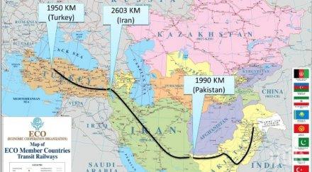 турция иран пакистан възраждат транснационалната железопътна връзка