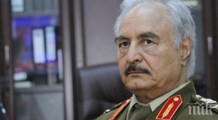 крехкият мир либия клати халифа хафтар заплаши турските сили