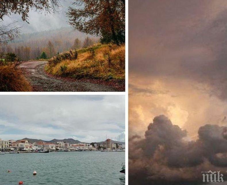 РАЗКЪСАНА ОБЛАЧНОСТ! Очакват ни валежи и топло време - жълт код за силен вятър за 22 области (КАРТИ)