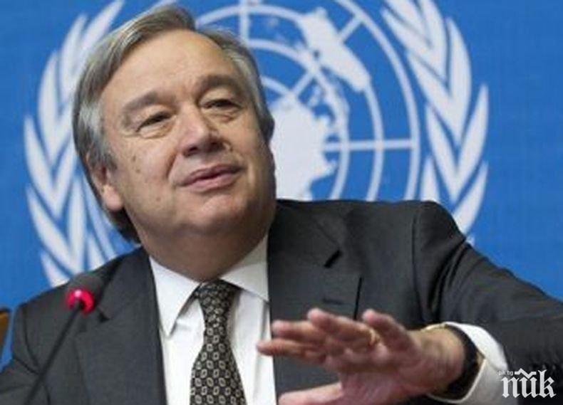 Генералният секретар на ООН планира среща за Кипър в Женева