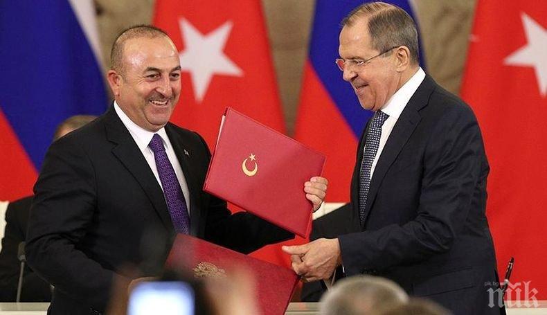 Външните министри на Русия и Турция ще се срещнат в Сочи

 