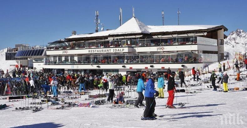 Въпреки мерките: Пълни ски писти и масово струпване на туристи в много европейски страни