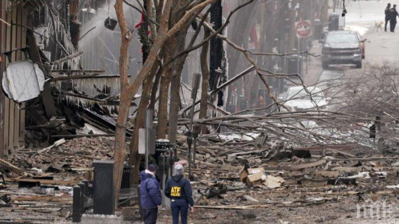 Полицията в Нашвил се закани на отговорните за взрива в центъра на града