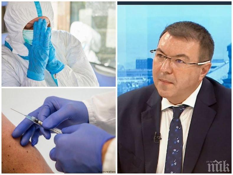 Здравният министър проф. Костадин Ангелов с последни данни за ваксинацията у нас и кога да очакваме информационната кампания 