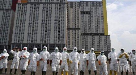 медицинска сестра хвърли защитното облекло заради секс пациент коронавируса индонезия