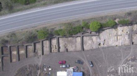 предвидени близо млн археологически разкопки пътни проекти година