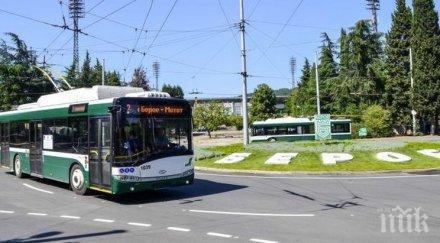 променят разписанието градския транспорт стара загора