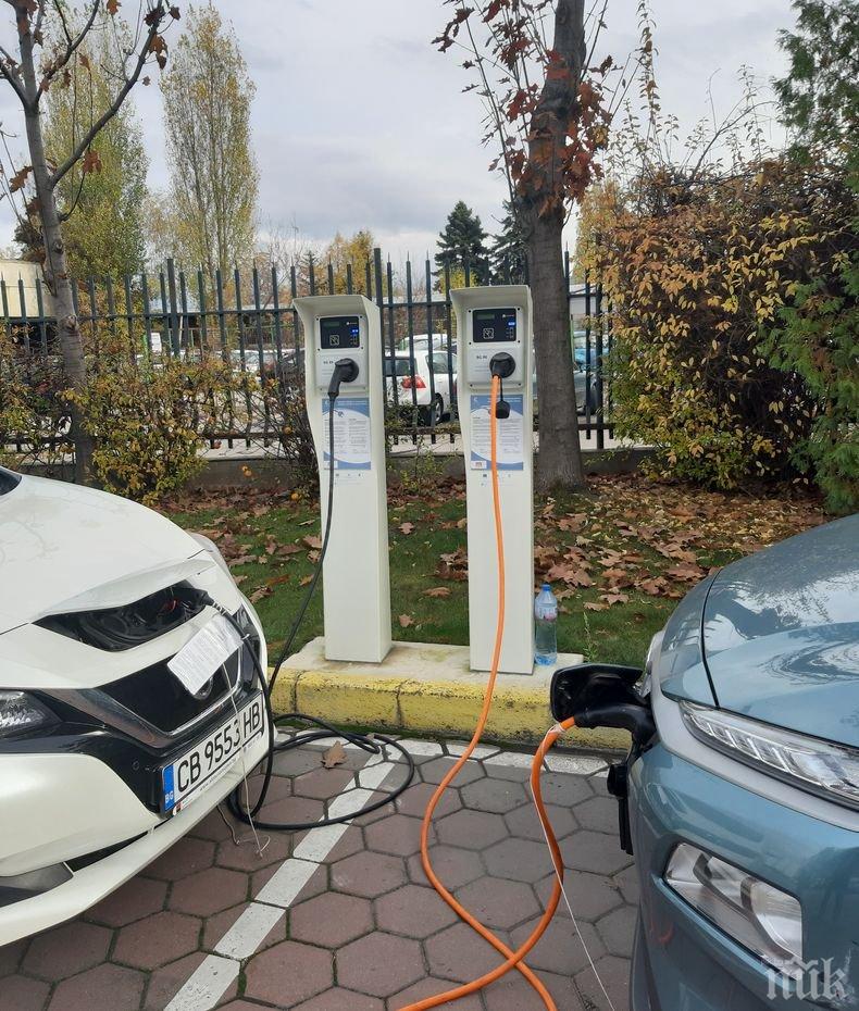 Строим 199 зарядни станции за електромобили с европейско финансиране от ОПРР