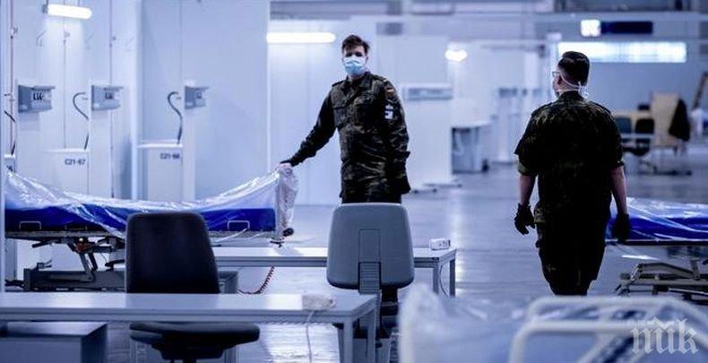 Великобритания отвори отново временните болници