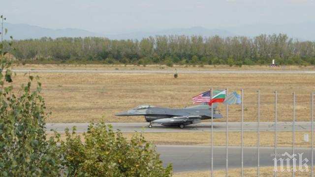 Мащабно преустройство на летището в Граф Игнатиево заради новите F-16 