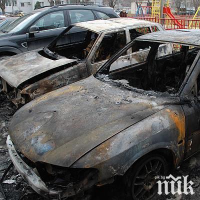 ПАЛЕЖ: 9 коли изгоряха при пожар на паркинга на хотел в Банско