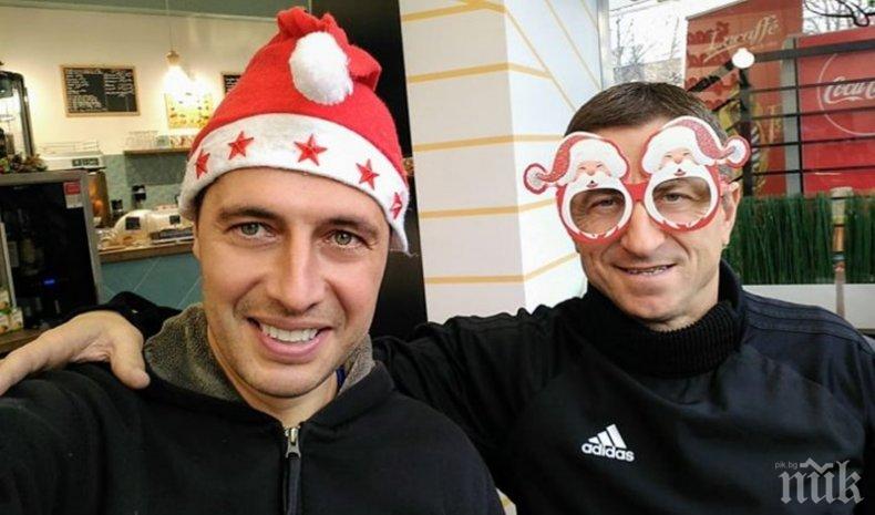 Анатоли Нанков и Кирил Евтимов поздравяват чуждестранни таланти