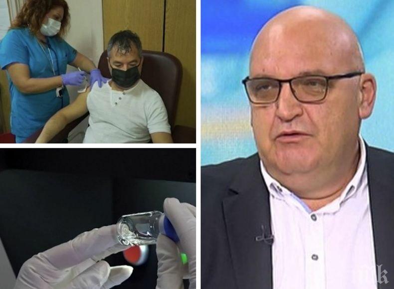 Д-р Николай Брънзалов категоричен: При 80-85% ваксинирани, забравяме за пандемията! При мен няма странични ефекти