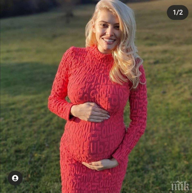 Ева Веселинова се учи как се става майка (СНИМКИ)