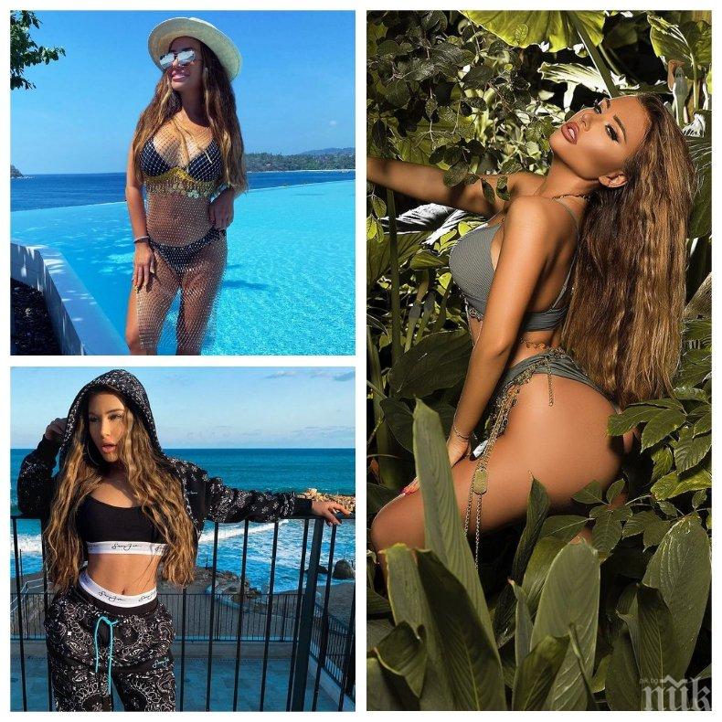 ГЛЕЗЛАТА НА ТАТЕ: Гери-Никол бръмчи с кола за 100 бона