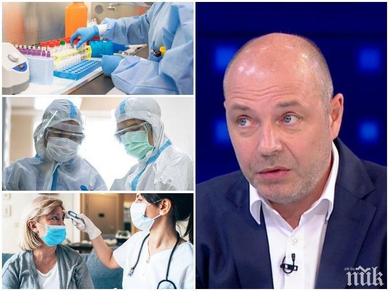 Проф. Николай Габровски разкри: През Пирогов са минали 13 000 души с COVID-19