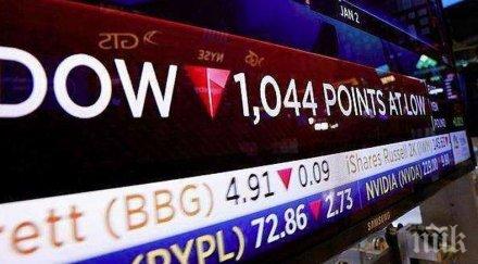 пазарните индекси сащ понижават