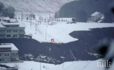 спасители намериха тялото една жертва свлачището норвегия