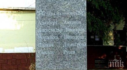 скандал кмет бсп възстанови паметник комунистически терористи софия