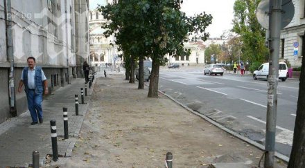 общината ремонтирала изтърбушената улица погрома белия автобус