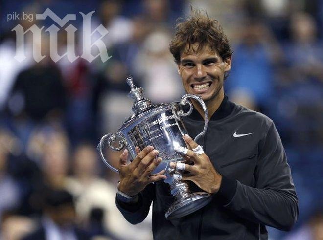 Извънземен Надал грабна 13-та титла от Големия шлем в Ню Йорк