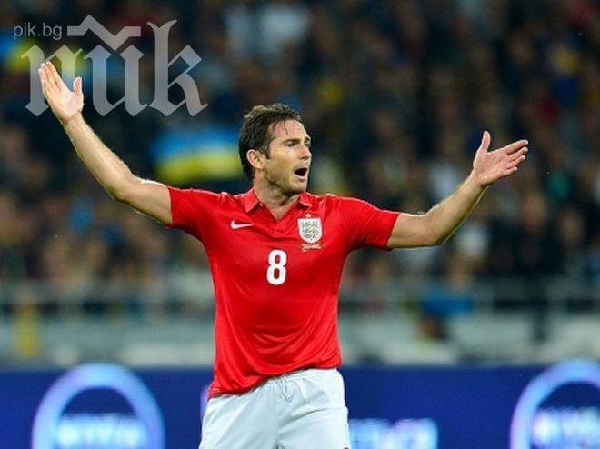 Англия удържа щастливо равенство в Киев