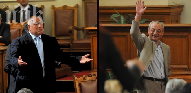 Бойко Борисов възхитен от Ахмед Доган, четка го!