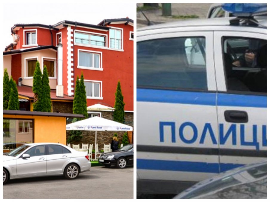 ИЗВЪНРЕДНО В ПИК! ЕКШЪН В СТОЛИЦАТА: Полиция обгради ресторант и хотел в Бояна. Компанията вътре се е барикадирала (СНИМКИ)