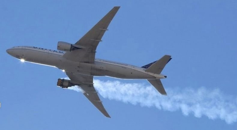 СТРАХОВИТО: Нова авария с двигател на Боинг 777