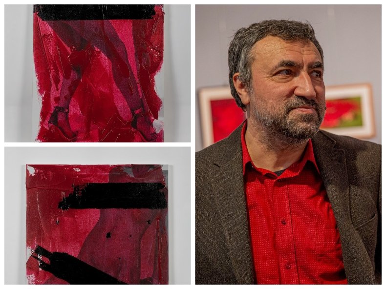 Художникът Петко Дурмана шокира с политически провокации и голо женско тяло в нова изложба