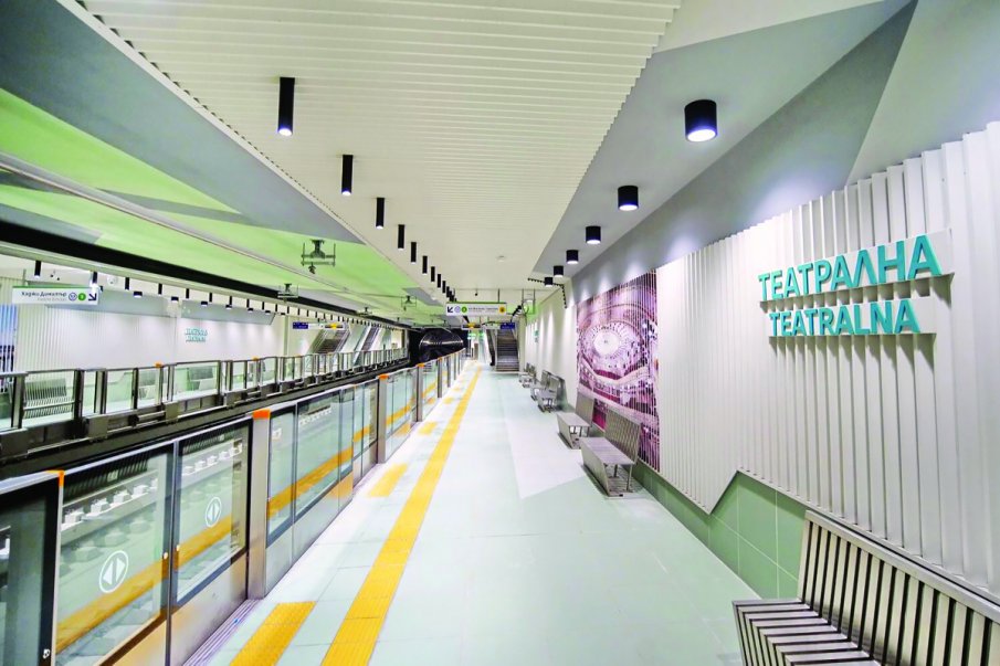 Четири нови станции на метрото влизат в експлоатация до края на април