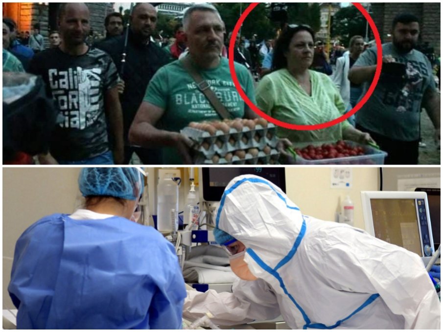 Човек на Мая Манолова наглее от екрана: Докато лятото бяхме по площадите, лекарите в болниците не бяха готови за втората вълна