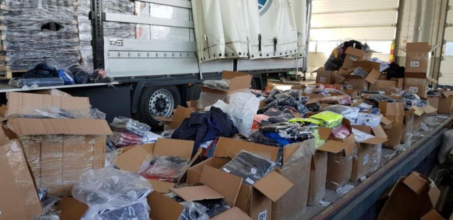 Иззеха хиляди „маркови“ стоки на „Капитан Андреево”