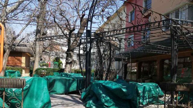 На кръчма в Пловдив с одеяло и печка