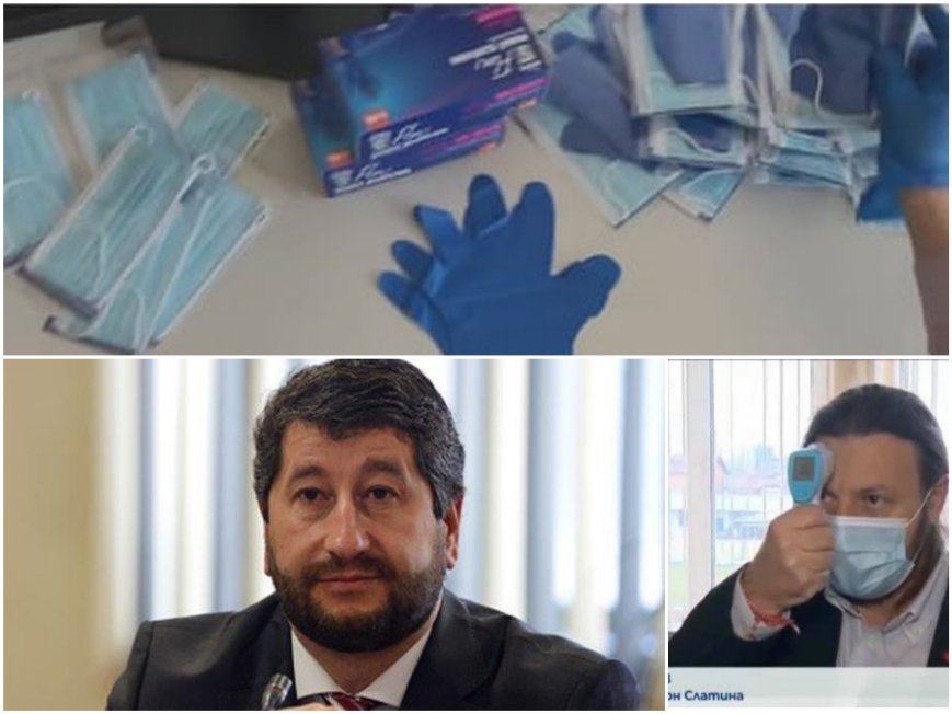 Съсипаха от критики ДеБъ и Христо Иванов след лицемерна акция по раздаване на предпазни маски и ръкавици