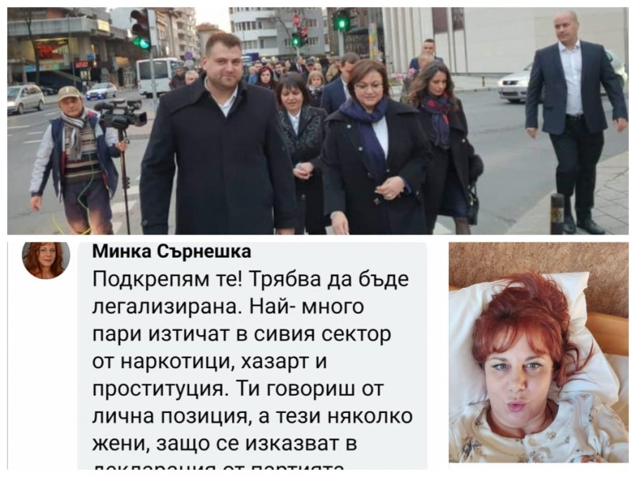 „Новите” лица на Корнелия Нинова искат легална проституция, „просто правителство” и Мая Манолова (СНИМКИ)