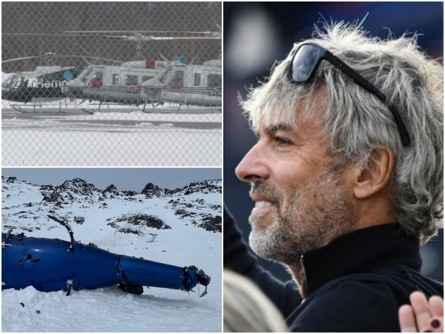 ГОРЕЩИ ПОДРОБНОСТИ: Хеликоптерът със собственика на Би Ти Ви Петр Келнер се е търкалял по 270-метров склон! Единственият оцелял е шампион по сноуборд