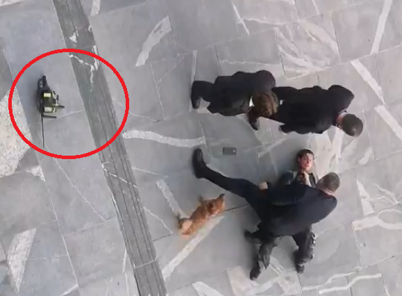 ЕКШЪН: Словенец едва не нахлу с резачка в парламента в Любляна (ВИДЕО)