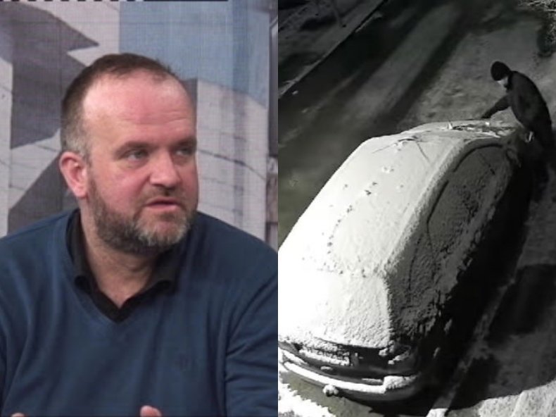 ВЕНДЕТА: Подпалиха колата на кандидат-депутат от ВМРО (ВИДЕО)