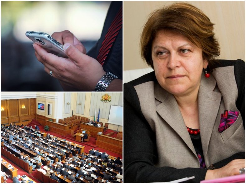 Кой ви плащаше телефона, докато бяхте шеф в парламента, г-жо Дончева ?