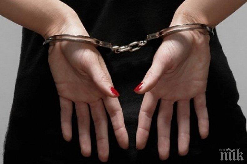 Задържаха 38-годишна жена с дрога в Хасково