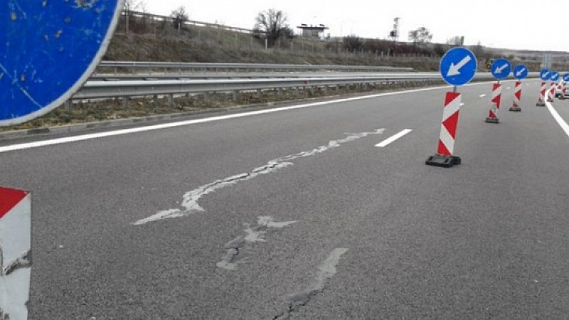 ВАЖНО: Пак ремонти на магистрала “Тракия“, вижте в кой участък движението ще е двупосочно в едното платно