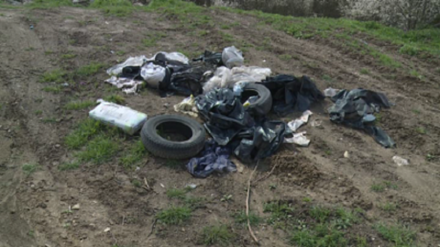 ЕКОЛОГИЧЕН ПРОБЛЕМ: Незаконно сметище се пръкна в село край Провадия