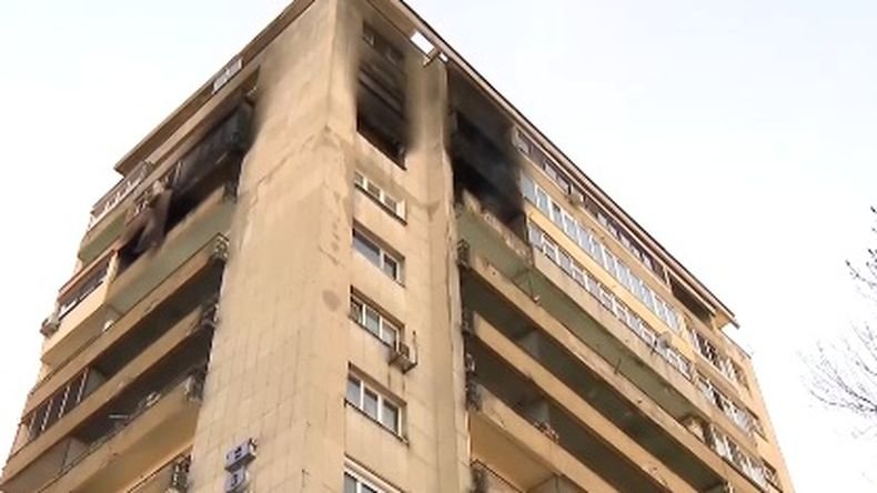 Двама пострадали при пожар в столичния квартал „Хиподрума“