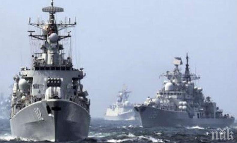 СТАВА НАПЕЧЕНО: Руски крайцер и американски кораб се засичат в Черно море, украинската армия е в пълна бойна готовност