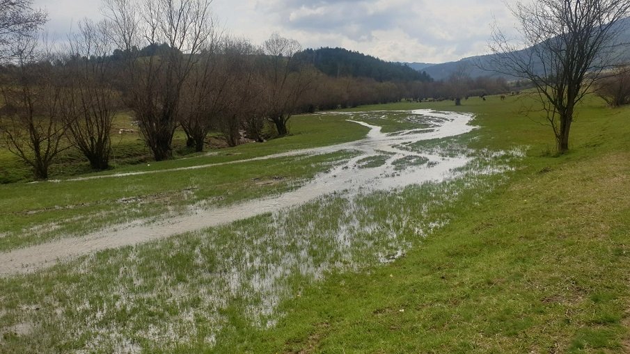 Частично бедствено положение в някои села в община Антоново след проливни дъждове