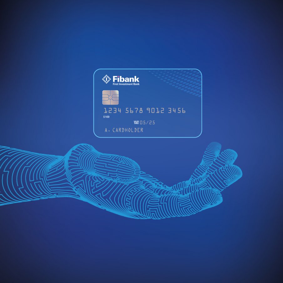 Разплащателна сметка и карта без такса от Fibank изцяло онлайн
