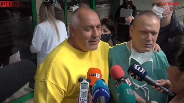 Лекарят на Борисов д-р Антони Георгиев от Софиямед: Трябва да остане на облекчен режим и рехабилитация